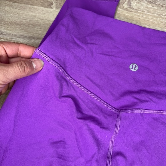 Lululemon Athletica Purple Leggings Size 4 - Picture 5 of 7